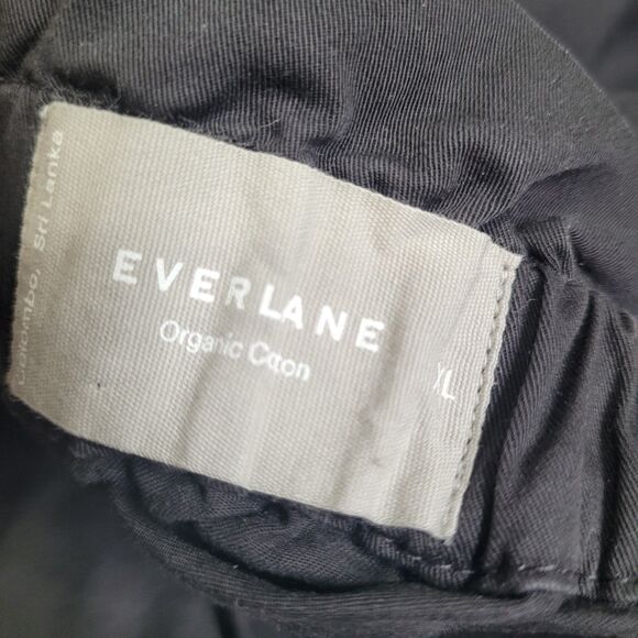 Everlane size XL Dress shift adjsutable straps elastic stretch open button - Picture 11 of 12